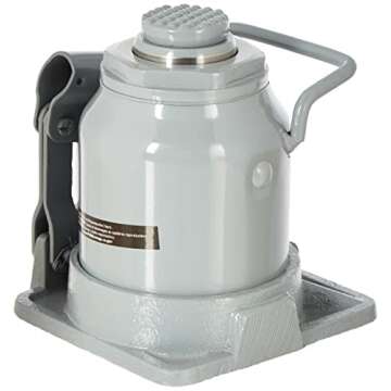 Pro-Lift B-S20D Grey Hydraulic Bottle Jack - 20 Ton Capacity