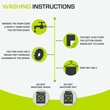 ProsourceFit Acupressure Mat for Pain Relief and Relaxation