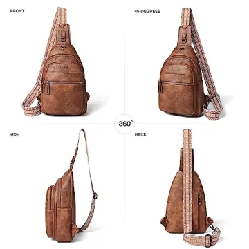 LATMAP 7L Sling Bag for Women - Stylish & Secure