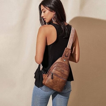 LATMAP 7L Sling Bag for Women - Stylish & Secure