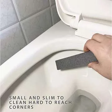 Molly's Marvelous Scrubbing Sticks, Pumice Stones for Tiles, Bathroom, Kitchen, and Hard Water, Household Cleaning Tool, 4pk