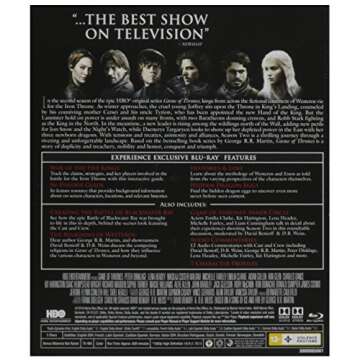 Game of Thrones: Season 2 (BD) [Blu-ray] - Immerse Yourself in the Epic Saga