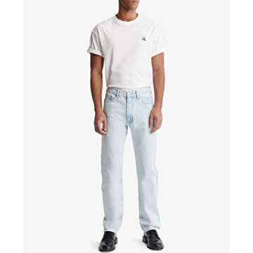 Calvin Klein Men's Standard Straight Fit Jeans