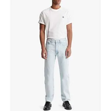 Calvin Klein Men's Standard Straight Fit Jeans
