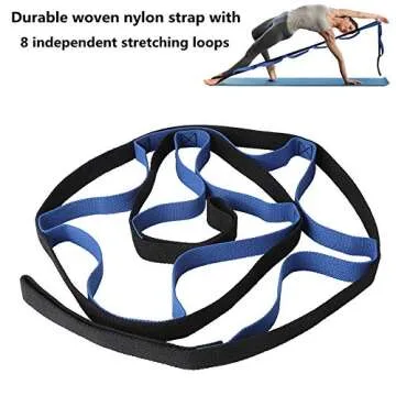 Foam Roller Set - High Density Back Roller, Muscle Roller Stick,2 Foot Fasciitis Ball, Stretching Strap, Massage Ball for Whole Body Physical Therapy & Exercise, Yoga, Back Pain, Leg, Deep Tissue