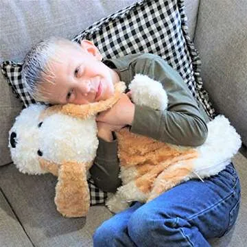 SENSORY4U Weighted Lap Blanket Pad for Kids Dog Puppy Weighted Blanket 4 Lbs - Washable - Perfect fo...