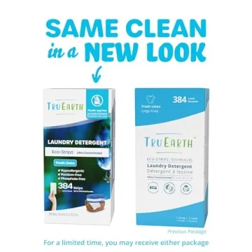 Tru Earth Laundry Detergent Sheets for Eco-Friendly Cleaning
