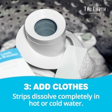 Tru Earth Laundry Detergent Sheets for Eco-Friendly Cleaning
