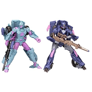 Transformers Toys Legacy Evolution Deluxe Senate Guard Autobot Javelin & Ascenticon Kaskade Deadeye ...
