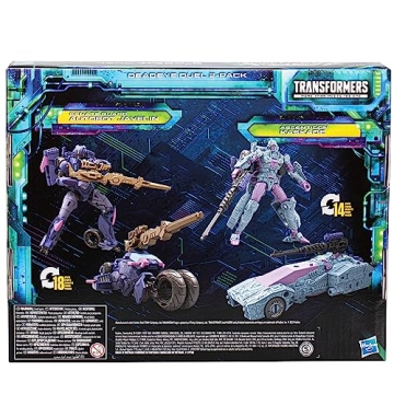 Transformers Deadeye Duel Javelin & Kaskade Action Figures