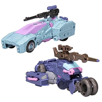 Transformers Deadeye Duel Javelin & Kaskade Action Figures