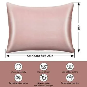 Pendali Satin Pillowcase - Luxury Soft Bedding for All