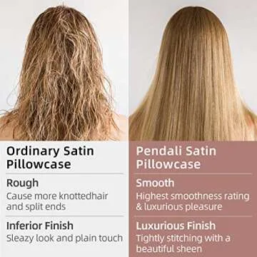 Pendali Satin Pillowcase - Luxury Soft Bedding for All