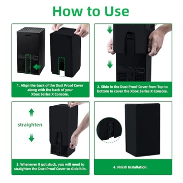 Premium Xbox Series X Dust Cover Water Repellent Anti Scratch
