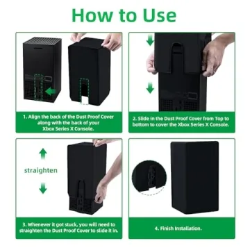 Premium Xbox Series X Dust Cover Water Repellent Anti Scratch