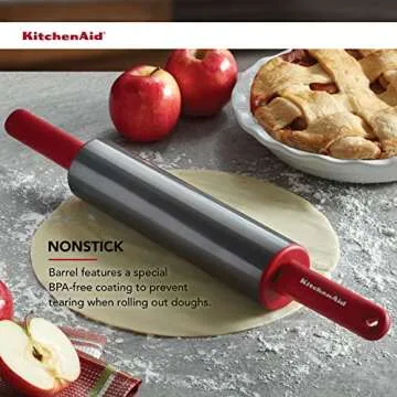 KitchenAid Gourmet Rolling Pin - Perfect for Dough Rolling