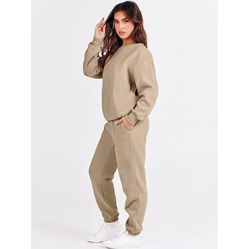 Stylish ANRABESS Women's Two Piece Lounge Set for Fall