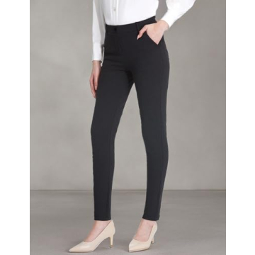 Tapata Women’s Skinny Dress Pants with Pockets