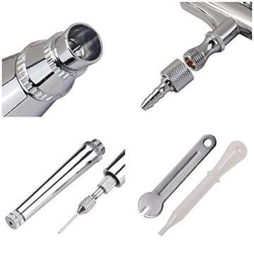 Multi-purpose Airbrush Kit with Compressor & 3 Airbrushes