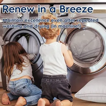 Viewstar Queen Size Pillows - Soft, Supportive & Washable