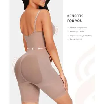 FeelinGirl Butt Lifter Shapewear for Tummy Control and Support