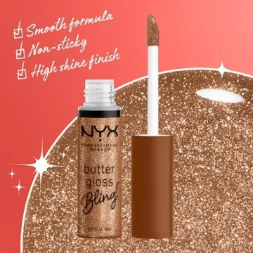 NYX Butter Gloss Bling - Non-Sticky Vegan Lip Gloss
