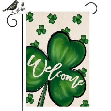 St. Patrick's Day Garden Flag Double Sided Decoration