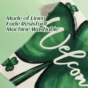 St. Patrick's Day Garden Flag Double Sided Decoration