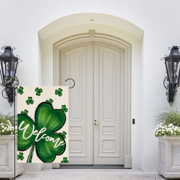 St. Patrick's Day Garden Flag Double Sided Decoration