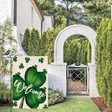 St. Patrick's Day Garden Flag Double Sided Decoration