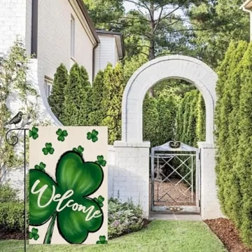 St. Patrick's Day Garden Flag Double Sided Decoration