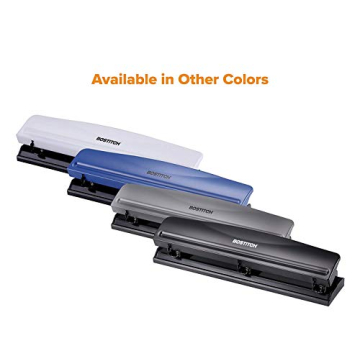 Bostitch Office 3 Hole Punch 12 Sheet Capacity Durable Metal