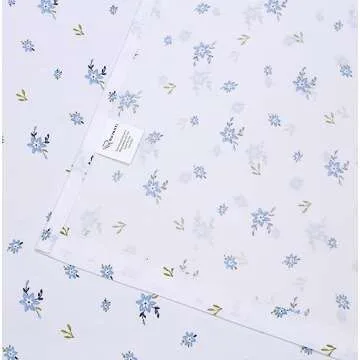 RUVANTI 100% Cotton Cooling Sheets for Queen Size Beds