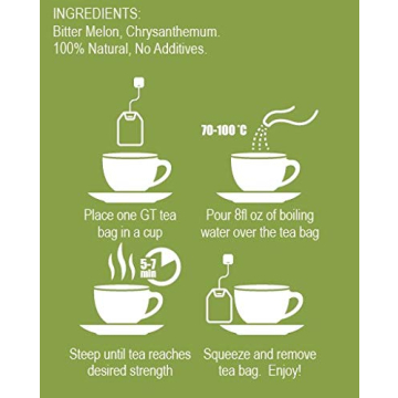 GT Bitter Melon Tea - Natural Health Benefits in Every Cup