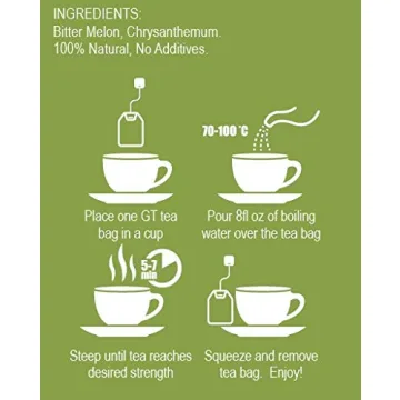 GT Bitter Melon Tea - Natural Health Benefits in Every Cup