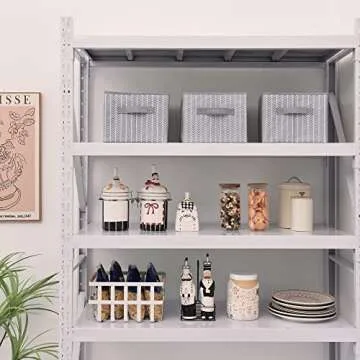 GRANNY SAYS Fabric Storage Bins for Closet Organizing