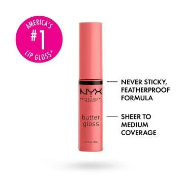 NYX Butter Gloss - Creme Brulee Non-Sticky Lip Gloss