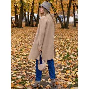 ANRABESS Women's Cardigan Stylish Warm Wool Coatigan 2024