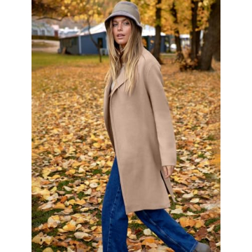 ANRABESS Women's Cardigan Stylish Warm Wool Coatigan 2024