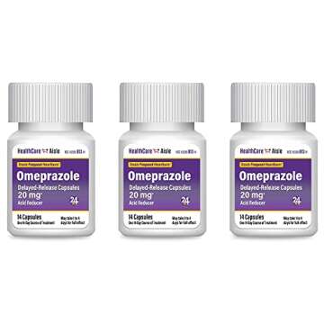 HealthCareAisle Omeprazole 20 mg: Heartburn Relief Capsules