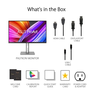 ASUS 27” 4K HDR Professional Monitor - PA279CRV