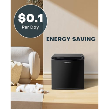 Compact Mini Fridge with Freezer - Ideal for Dorms