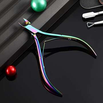 Mudder Stainless Steel Cuticle Nippers Manicure Tool