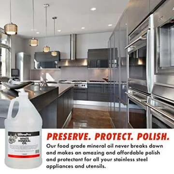 UltraPro Food Grade Mineral Oil for Kitchen & Industrial Use