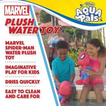 Wahu Aqua Pals Spider-Man Plush Water Toy for Kids