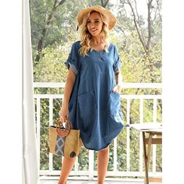 Stylish Ruffle Midi Dress with Pockets for Everyday Elegance