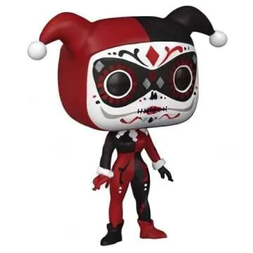 Funko POP Heroes: Dia De Los DC - Harley, Multicolor Collectible Figure