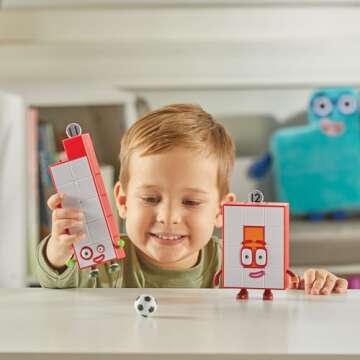 hand2mind Numberblocks Friends Eleven and Twelve Figures - Fun Math Toys for Kids 3-5