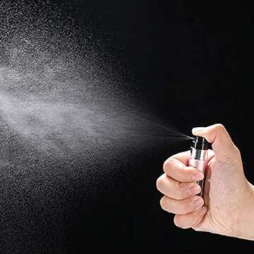 Travel Size Refillable Perfume Atomizers - Pack of 3