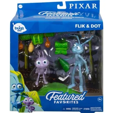 Pixar Flik & Dot Collectible Figures - Kids & Collectors Quality